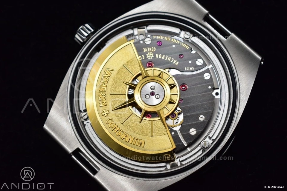 SS Dial Bracelet A on Edition 924 ZF Overseas SS 4500V 1:1 Sleek Silver Best 1222